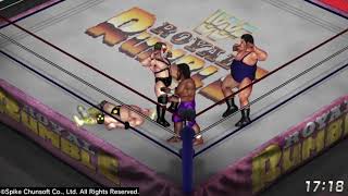 FPWW  WWF Royal Rumble Match 1990 [upl. by Sarah]