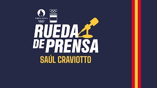 Rueda de prensa Medallistas Olímpicos París 2024  Saúl Craviotto [upl. by Ahseirej]