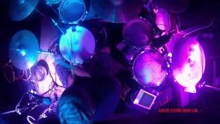 CARLOS CEDEÑO DRUM CAM COVER GUITARRAS BLANCAS [upl. by Nibuz]