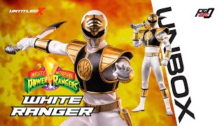 Reviewรีวิว  Threezero Power Ranger 16 White Ranger [upl. by Acyssej]