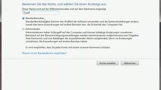 CFA Teil 16 Windows  Neues Benutzerkonto einrichten [upl. by Quenby]
