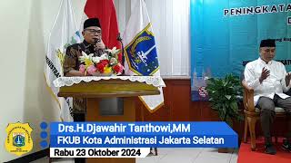 Doa oleh DrsHDjawahir Tanthowi MM  Forum Kerukunan Umat Beragama Jakarta Seatan [upl. by Nayrb]