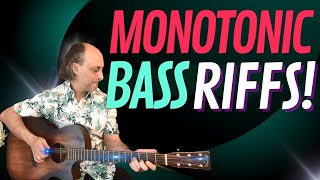 Blues Rhythm Guitar Techniques Monotonic Bass Riffs Part 1 [upl. by Nielsen]