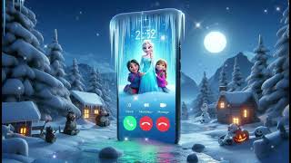 Frozen Phone Call  Elsa’s Chilly Adventure Awaits Another New kids Song  Lovely Rhymes Children [upl. by Adnohsek909]