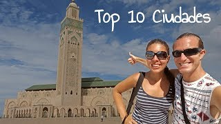 🔴 Las 10 CIUDADES más Bonitas que ver en MARRUECOS Marrakech Fez Tetuán Rabat Casablanca [upl. by Weinshienk]