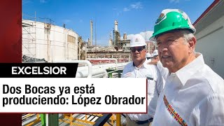 Refinería Dos Bocas aún no está operando contrario a lo asegurado por López Obrador [upl. by Lyman]