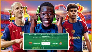 DEBRIEFING FC BARCELONA VS ESPAGNOL derby [upl. by Ahsiyn905]