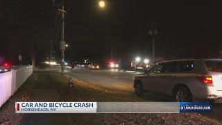 Bicyclist dies after Horseheads Friday evening crash [upl. by Azeel106]