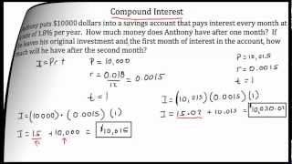 Compound Interest [upl. by Wyon234]