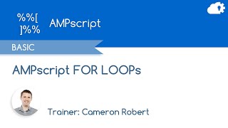 AMPscript FOR LOOP  Salesforce Marketing Cloud Functions in 5 minutes [upl. by Fiorenza]