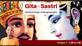 08 Chapter 1  128 to 138  Bhagavadgita  Bhaktisastri 202425 [upl. by Kennard]