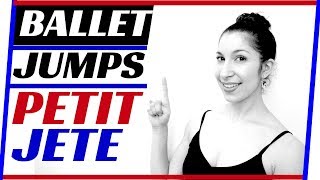 Ballet jumps tutorial How to do ballet petit jete The beginners ballet lessons [upl. by Kirkwood]