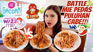 MIE GACOAN VS WIZZMIE VS KOBER BATTLE amp MUKBANG [upl. by Fryd530]