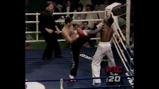 JeanYves Thériault vs Ernesto Hoost first fight 121486 [upl. by Enyalaj820]