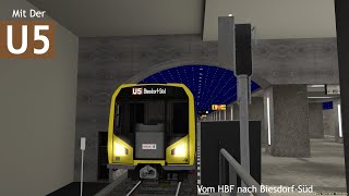 Mit dem HZug Nach BiesdorfSüd  UBahn Sim Berlin [upl. by Seward]