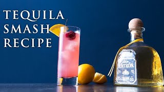 Tequila Smash Cocktail Recipe for Summer  Patrón Tequila [upl. by Tri878]