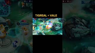 Combo Tigreal  Vale mobilelegends gameplay shoorts trending [upl. by Errecart731]