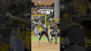 Dancing Umpire FAIL turns into a Twerk baseballbrainrot baseballbrainbreak brainbreak [upl. by Chaker]