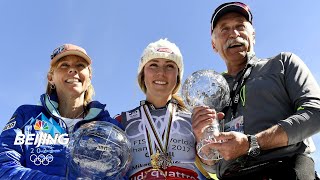 Mikaela Shiffrin carries late father with her to Beijing  Winter Olympics 2022  NBC Sports [upl. by Sukhum]