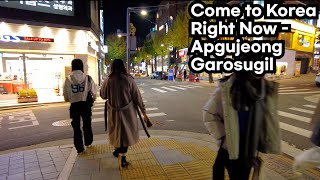 Today Ggarosugil must visit street in Seoul Korea [upl. by Ysak]