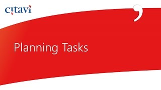 68 Task Planning in Citavi 5 [upl. by Enaols]