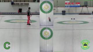 2024 Big Buckin Bonspiel  Sheet C  Semi Finals [upl. by Nomzzaj187]