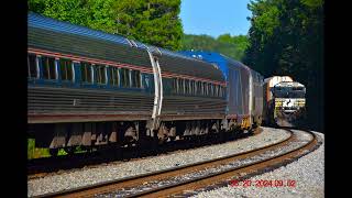 Amtrak 19 Westbound Chase From Winston to Tallapoosa Georgia 8202024 [upl. by Lorenz]