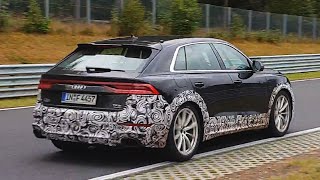 AUDI RSQ8 amp RSQ3 PROTOTYPES AT THE NÜRBURGRING [upl. by Anyd685]