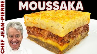 Moussaka Eggplant Lasagna  Chef JeanPierre [upl. by Shelia794]