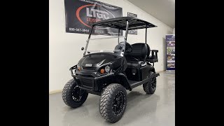 2024 EZGO EXPRESS S4 EFI GAS  LIMITED EDITION MATTE BLACK [upl. by Adnorhs240]