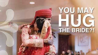 An Awkward First Kiss  An Indian Wedding Auckland [upl. by Nailuj718]