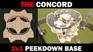 The Concord  2x1 Peekdown MultiTC RUST SoloDuoTrio Base [upl. by Kahaleel]