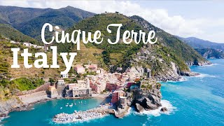 Cinque Terre Italy  Village Vernazza  Drone 4K [upl. by Porta]