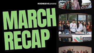 Rosemead High School March 2024 Recap Vidoe [upl. by Frasco]