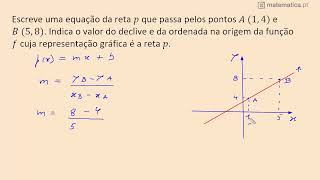 COEFICIENTE ANGULAR DA RETA  GEOMETRIA ANALÍTICA  FÓRMULA E EXEMPLOS httpsyoutube7EEldBc8II [upl. by Aynod]