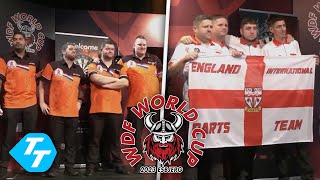 Mens Team Final Netherlands v England  WDF World Cup 2023 from Esbjerg Denmark Day 5 morning [upl. by Brunk]