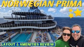 Norwegian Prima Layout amp Amenities Review [upl. by Jessabell]