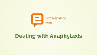 ANAPHYLAXIS TRAINING FIRST AID TRAINING  TOP TIPS FOR ANAPHYLAXIS  EMAGINATION TRAINING 2021 [upl. by Aenitsirhc977]