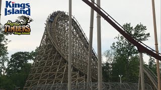 Mystic Timbers Off Ride Kings Island [upl. by Uolymme]