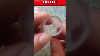 ACRYLIC VS HYDRAULIC PRESS  SATISFYING [upl. by Romy]