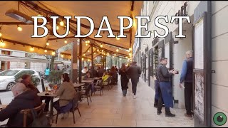 Budapest Policeman Uncle Karl statue RendĹ‘r szoborđźŚ¸Budapest Spring Walking Tour 4K â–¶8min [upl. by Afatsum]