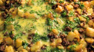 Youve never eaten breakfast this good Delicious ground beef potatoes amp eggs recipe [upl. by Mufi]