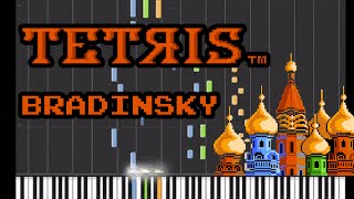 Tetris Tengen NES  Bradinsky Piano [upl. by Lasley]