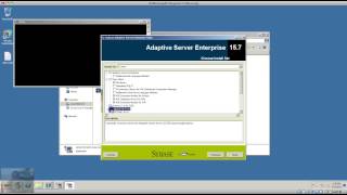 Sybase Install Part 1 of 3 ASE 157 [upl. by Nuhsed692]