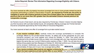 Floridas largest insurance company drops nearly 200K policies [upl. by Hebert]