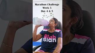 12WEEK MARATHON CHALLENGE Week5 DAY4 amp 5 NITHISHFAMILY minivlog weightlosstipstamil Fitness [upl. by Hatokad]