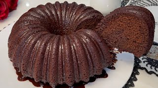 Torta al cioccolato in 15 minuti TENERO e MOLTO DELIZIOSA Ricette dolci😋😍 [upl. by Aicela]