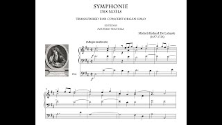 Michel Delalande 16571726 Symphonie des Noëls  Organ transcription [upl. by Frerichs531]