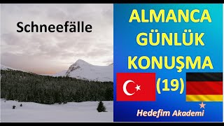 ALMANCA GÜNLÜK KONUŞMA19 [upl. by Adnilrev]