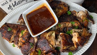 How to make Oven Baked Jerk Chicken [upl. by Bandler]